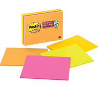 Post-it¨ Super Sticky Notes - Energy Boost Color Collection