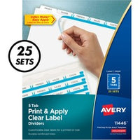 Avery¨ Index Maker Print & Apply Dividers