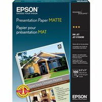 Epson Matte Inkjet Presentation Paper - White