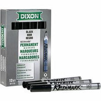 Dixon RediMark Chisel Tip Permanent Markers