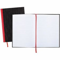 Black n' Red Casebound Ruled Notebooks - A4