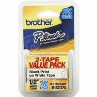 Brother P-touch Nonlaminated M Tape Value Pack