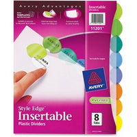 Avery¨ Style Edge Insertable Dividers