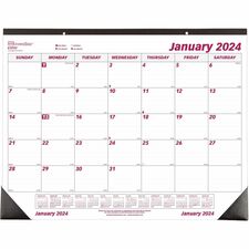 Brownline Professional Monthly Desk/Wall Calendar