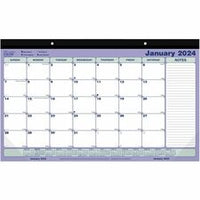 Blueline Monthly Compact Desk Pad/Wall Calendar