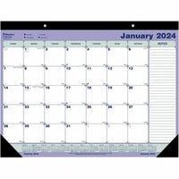 Blueline Monthly Desk/Wall Calendar 2024