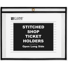 C-Line Shop Shop Ticket Holders, Stitched