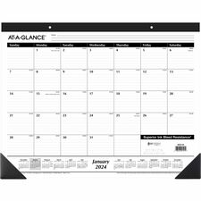 At-A-Glance Monthly Desk Pad Calendar