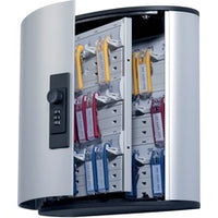 DURABLE¨ Brushed Aluminum Combo Lock 36-Key Cabinet