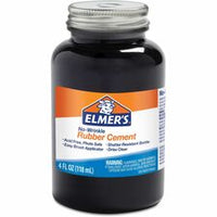 Elmer's ROSS 4 oz Bottle Rubber Cement with Brush