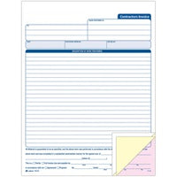 Adams Contractor's Invoice Book