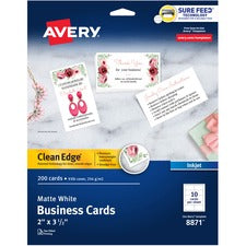 Avery¨ Clean Edge Business Cards, 2