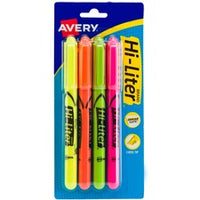 Avery¨ Pen-Style, Assorted Colors, 4 Count (23545)