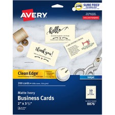 Avery¨ Clean Edge Business Cards, 2