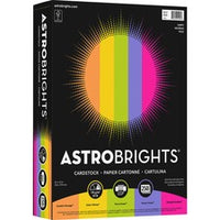 Astrobrights Color Card Stock "Happy" , 5 Assorted Colours