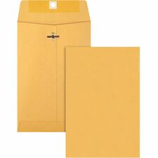 Business Source Heavy-duty Metal Clasp Envelopes