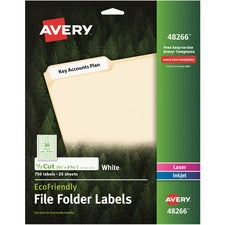 Avery¨ EcoFriendly File Folder Label