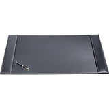 Dacasso Rustic Leather Side-Rail Desk Pad