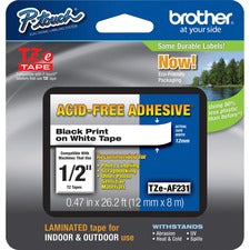 Brother Adhesive Acid-free TZ Tape