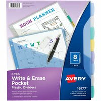 Avery¨ Write & Erase Pocket Dividers