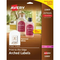 Avery¨ Arched Labels - Sure Feed - Print-to-the-Edge