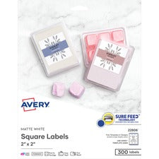 Avery¨ Easy Peel Sure Feed Labels - Print-to-the-Edge