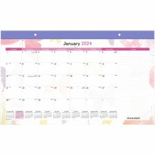 At-A-Glance WatercolorsDesk Pad Calendar