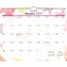 At-A-Glance WatercolorsWall Calendar