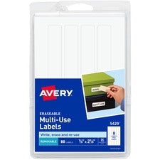 Avery¨ Erasable Multi-Use Labels