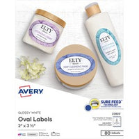 Avery¨ Easy Peel Oval Labels