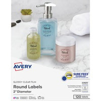 Avery¨ Print-to-the-Edge Glossy Round Labels