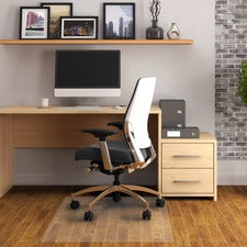 Advantagemat¨ Phthalate Free Vinyl Rectangular Chair Mat for Hard Floor - 45