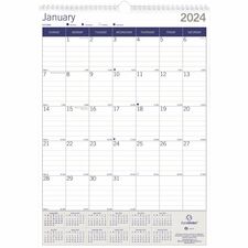 Blueline EcoLogix Wall Calendar