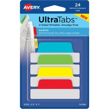 Avery¨ 2-sided Writable Margin Ultra Tabs