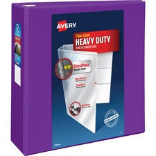 Avery¨ Heavy-Duty View Purple 4