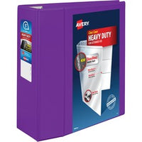 Avery¨ Heavy-Duty View Purple 5" Binder (79816)