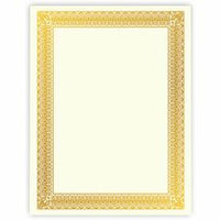 Geographics Gold Foil Certificate