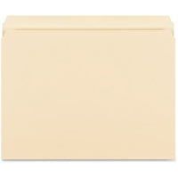 Business Source Straight Tab Cut Letter Recycled Storage Folder