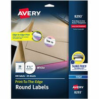 Avery¨ High Visibility Round Labels