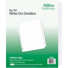 Avery¨ Office Essentials Big Tab Write-On Tab Dividers