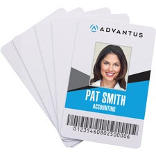 Advantus Blank PVC ID Cards