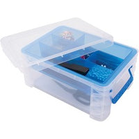 Advantus Super Stacker Divided Supply Box