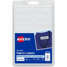 Avery¨ No-Iron Fabric Labels