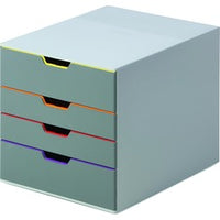 DURABLE¨ VARICOLOR¨ Desktop 4 Drawer Organizer