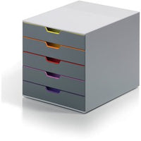 DURABLE¨ VARICOLOR¨ Desktop 5 Drawer Organizer