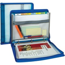 C-Line Expanding File Zippered Binder