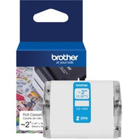 Brother Genuine CZ-1005 continuous length ~ 2 (1.97") 50 mm wide x 16.4 ft. (5 m) long label roll featuring ZINK¨ Zero Ink technology