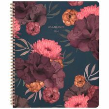 At-A-Glance Dark Romance 2024 Weekly Monthly Planner, Large, 8 1/2