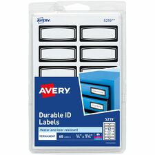 Avery¨ Durable ID Labels, 3/4