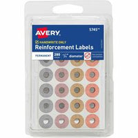 Avery¨ Reinforcement Labels on Small Sheets